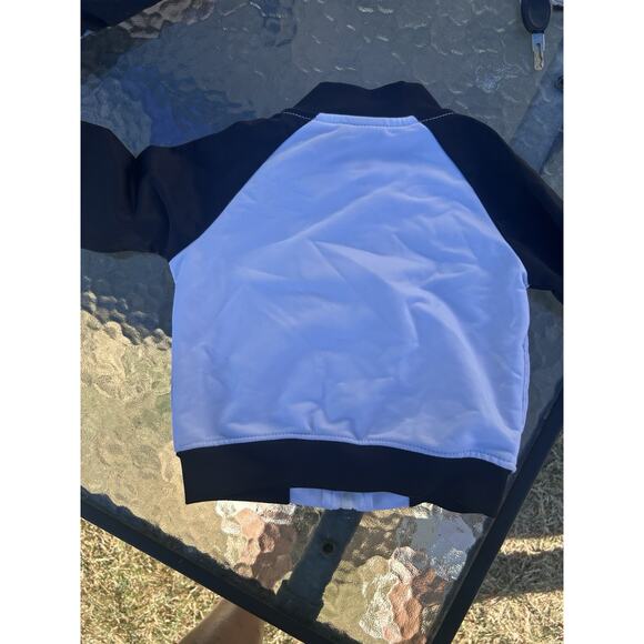 Jordan 23 Infant White/Black Polyester Zip-front Warmup Jacket Size 12 Months - Picture 4 of 4
